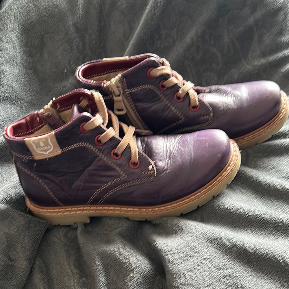 Kids Purple Boots